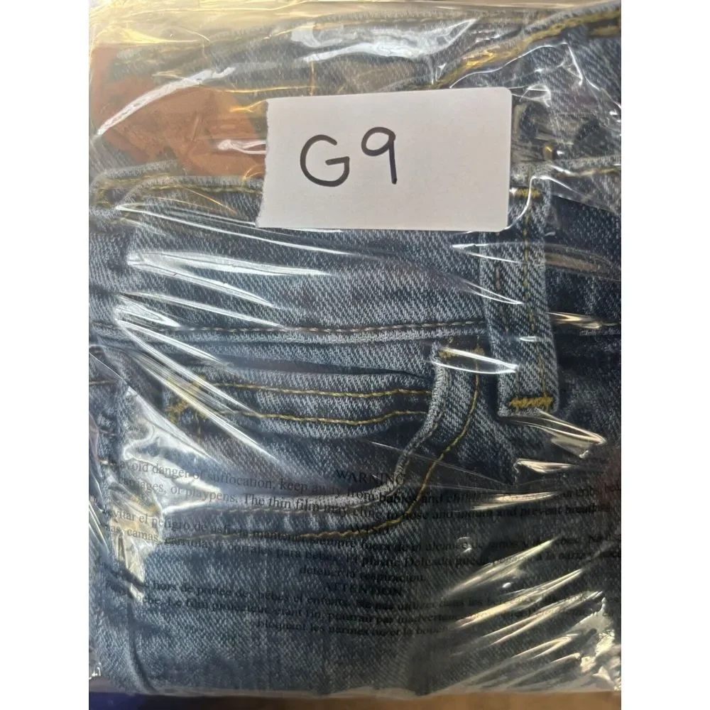 Carters Carpenter Fit Blue Jeans Boys 4T Adjustable Waist 100%‎ Cotton Denim G9